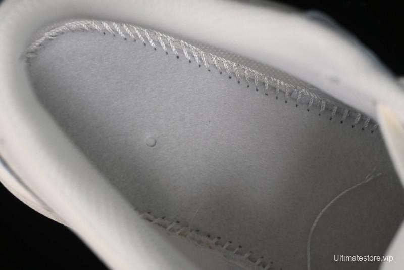 Nike Air Jordan 1 Low Retro Basketball Shoes - Giorgio Armani Collaboration Ice Blue - WG8850-012
