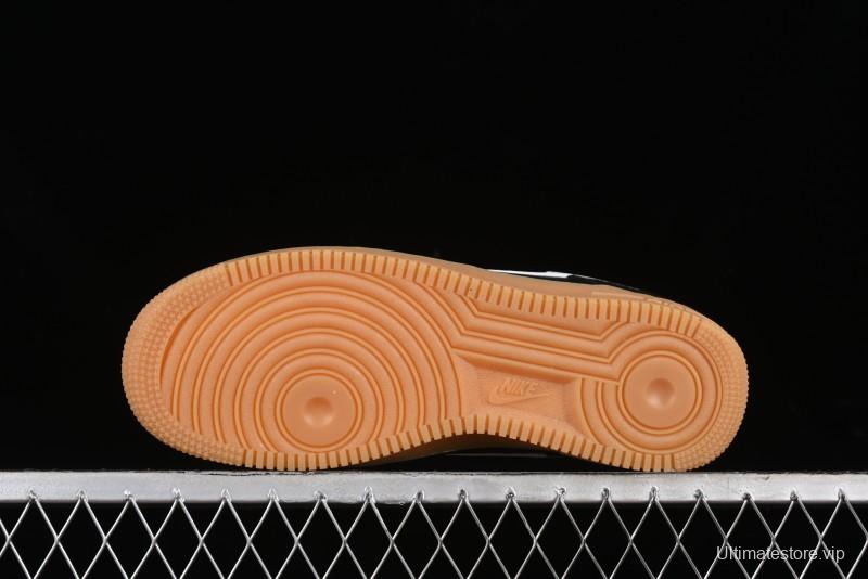 Nike Air Force 1 '07 Low Casual Sneakers with Full-Length Air Cushion - FQ8714-004