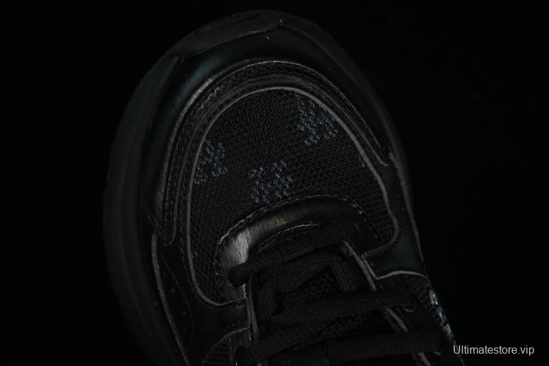 New York Yankees NY MLB Fast Ball Classic Monogram 24SS Retro Casual Running Shoes - 3ARNFSB4N07BKS