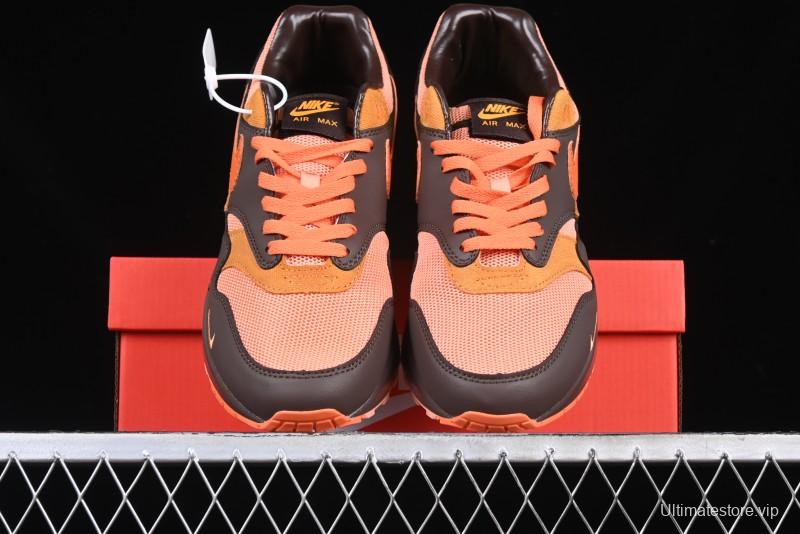 Nike Air Max 1 Retro Running Shoes with Half-Sole Air Cushion - HF7346-200