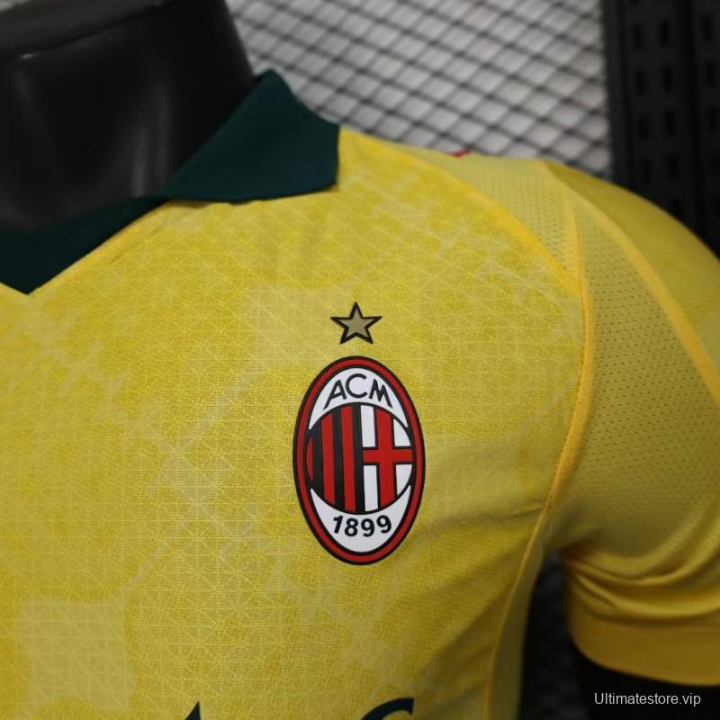 Player Version 25/26 AC Milan Third Yellow Jersey