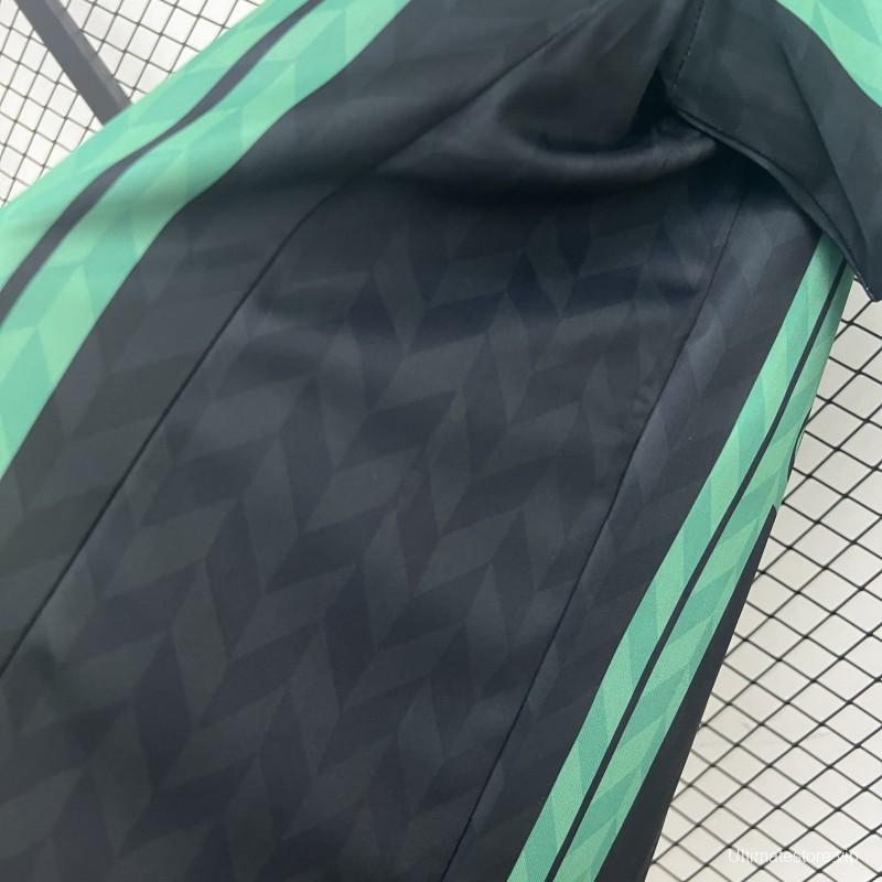 25/26 Real Betis Green with Black Vertical Stripes Jersey