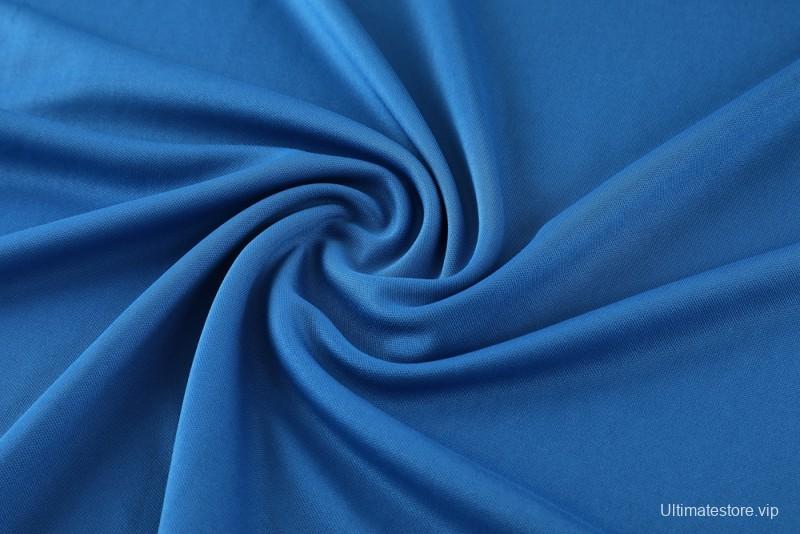 2025 Adidas Blue Short Sleeve Jersey+Shorts