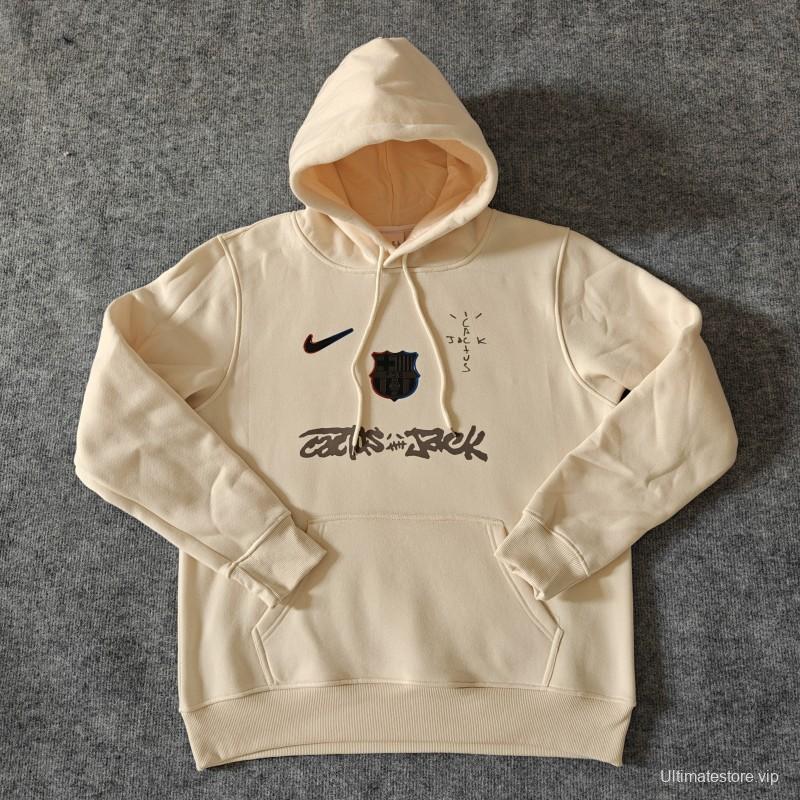 25/26 Barcelona Black Cactus Jack Hoodie -7 Colors