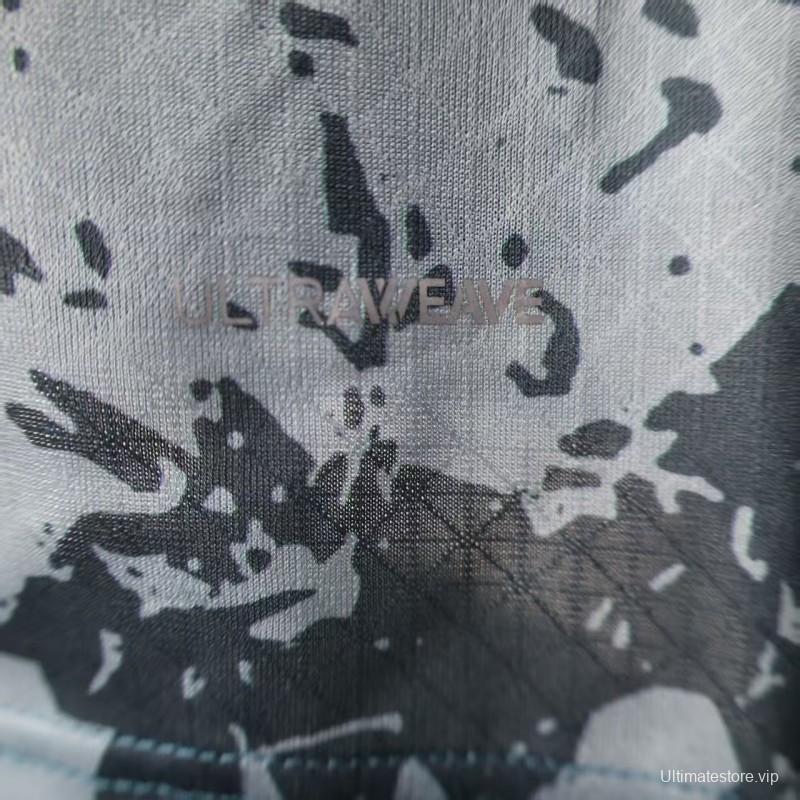 Player Version 25/26 Al-Ahli Gray with Camouflage Pattern Jersey