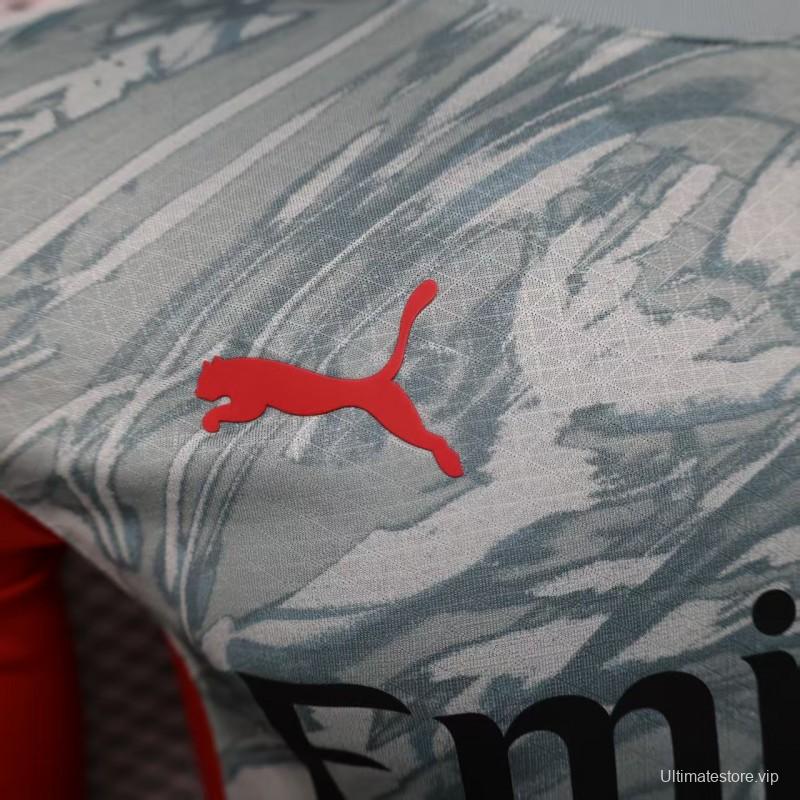 25/26 Player Version AC Milan Home Goalkeeper Long Sleeve Jersey