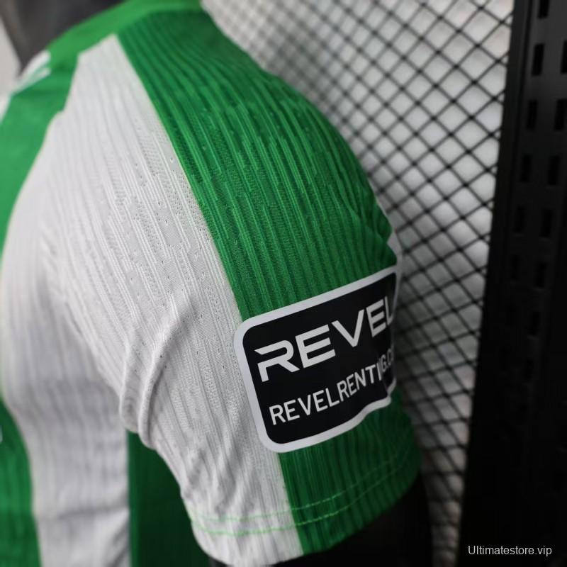 Player Version 25/26 Real Betis Home Jersey