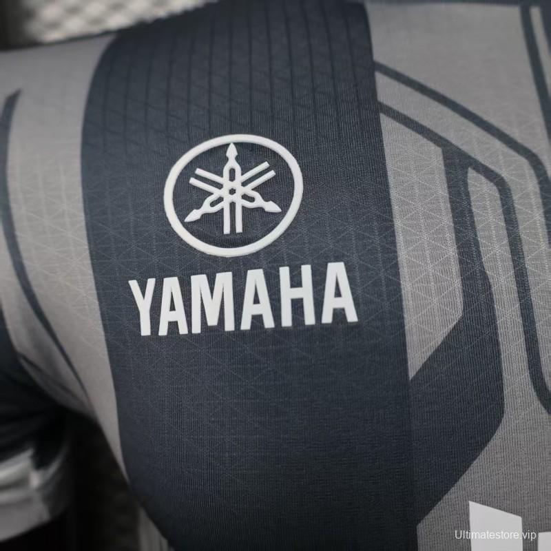 Player Version 25/26 Olympique de Marseille Grey with Geometric Stripes Jersey