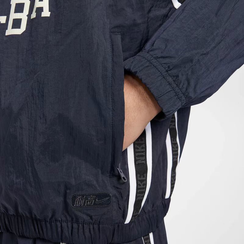 2025 NIKE Navy Windbreaker