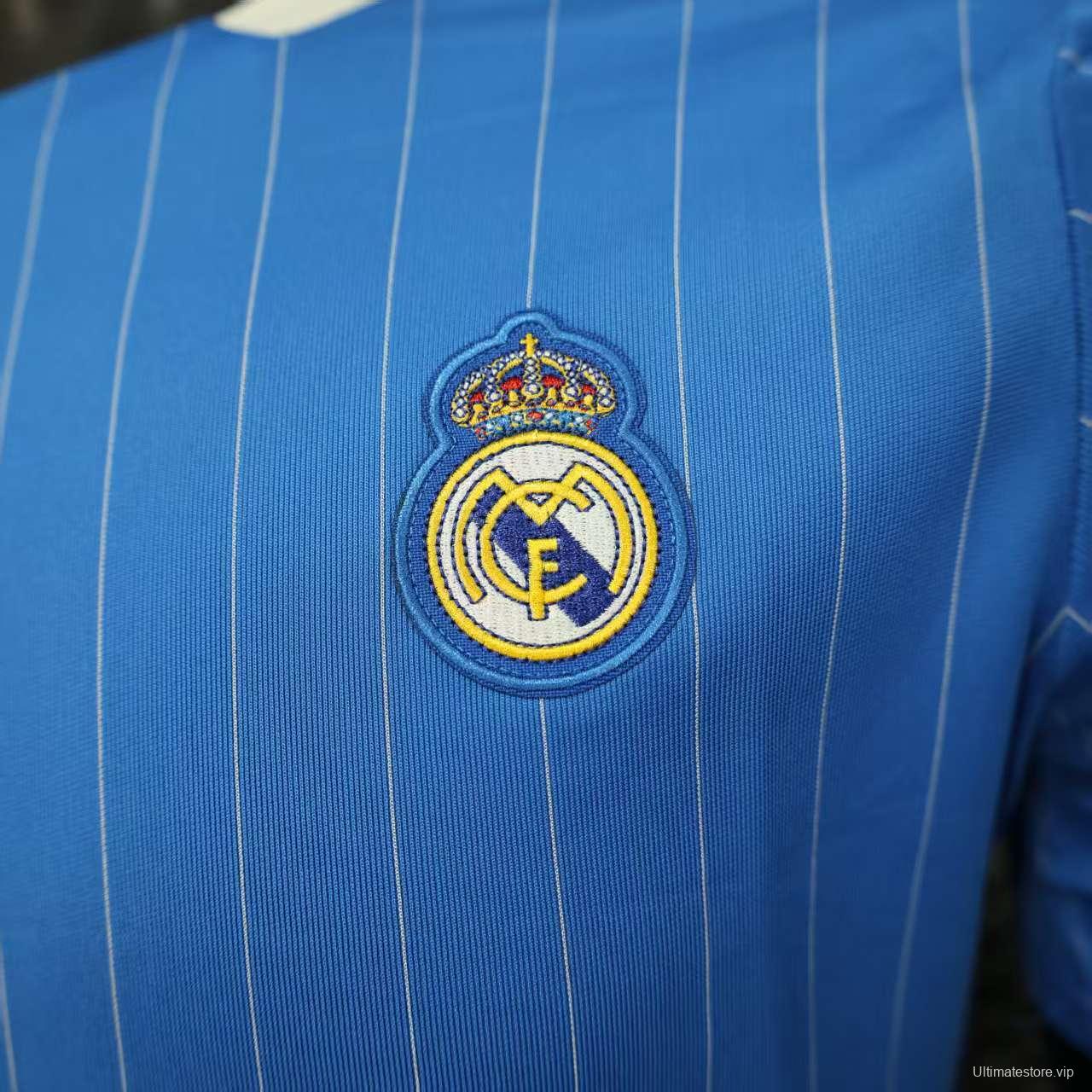 Player Version 25/26 Real Madrid Blue Casual Jersey