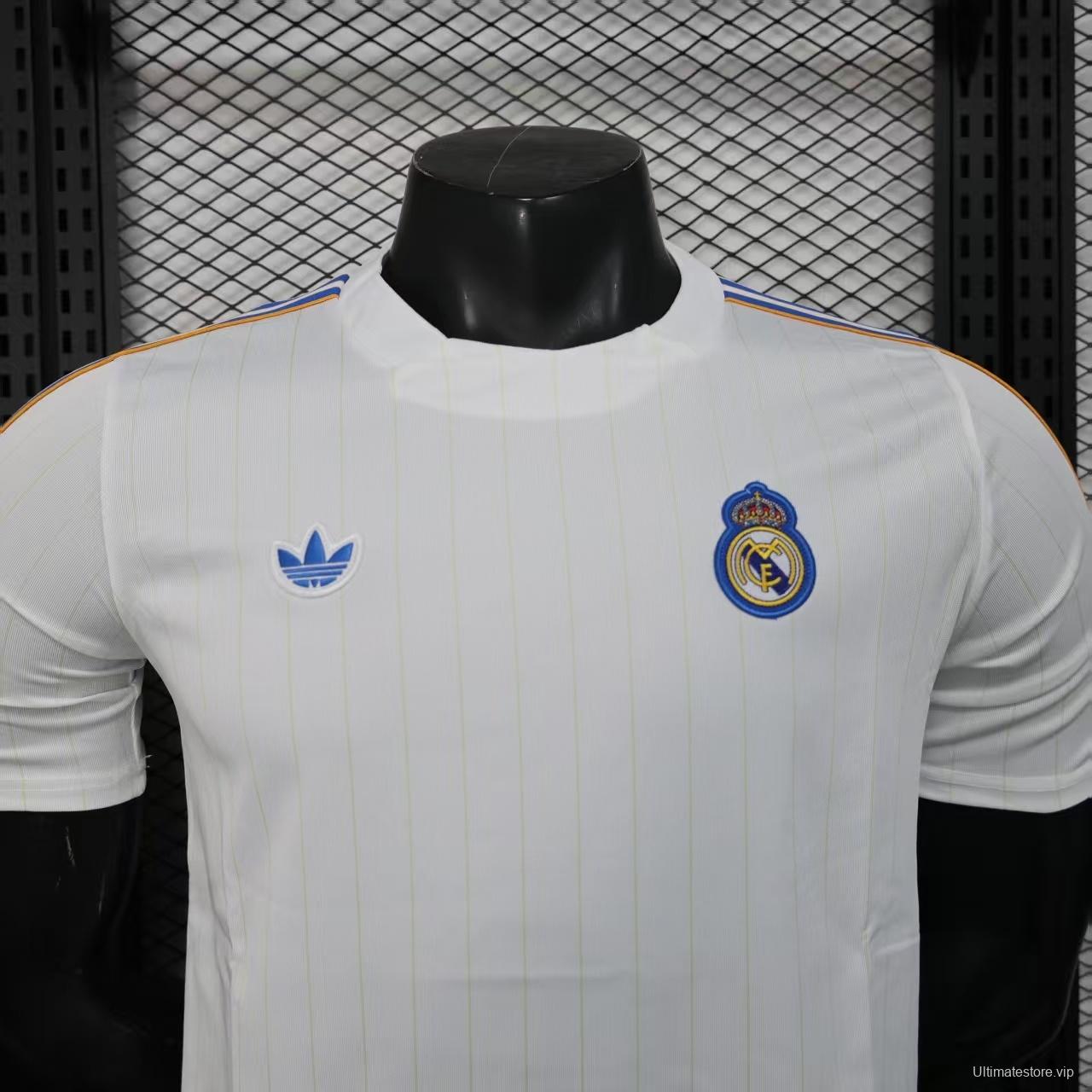 Player Version 25/26 Real Madrid White Casual Jersey