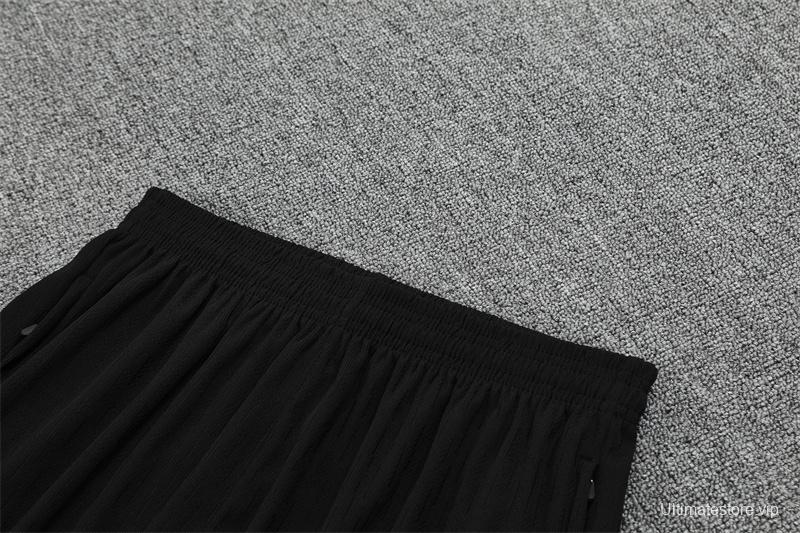 Player Version 25/26 Brazil Orange Half Zipper Jacket+Long Pants