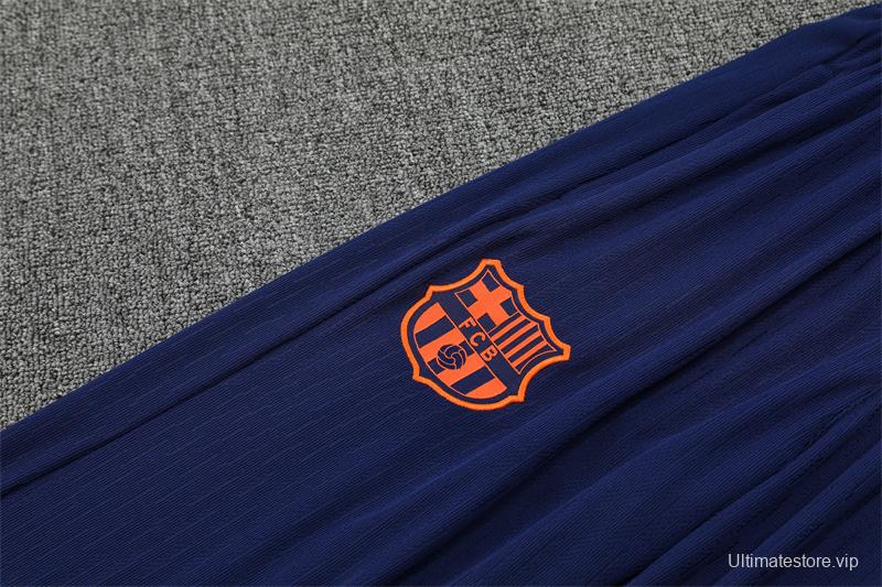 25/26 Barcelona Blue Orange Camouflage T90 Short Sleeve Jersey+Shorts