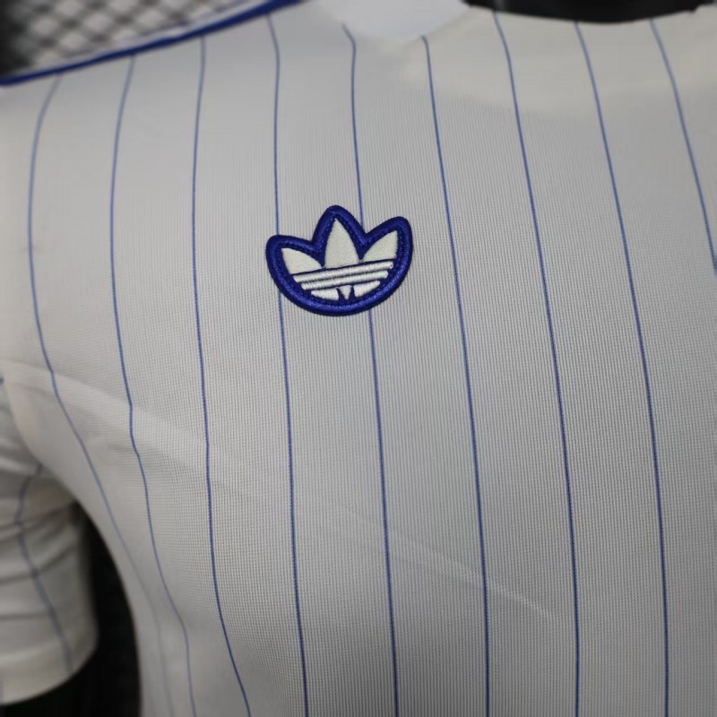 Player Version 25/26 Chelsea White Adidas Original Casual Jersey