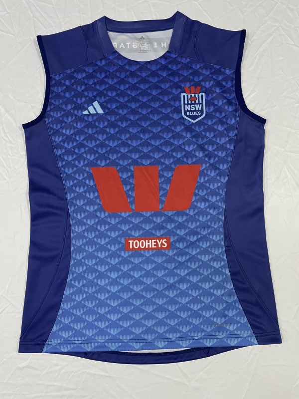 2026 NSW Blues Navy Blue with Diamond Pattern Women's Jersey
