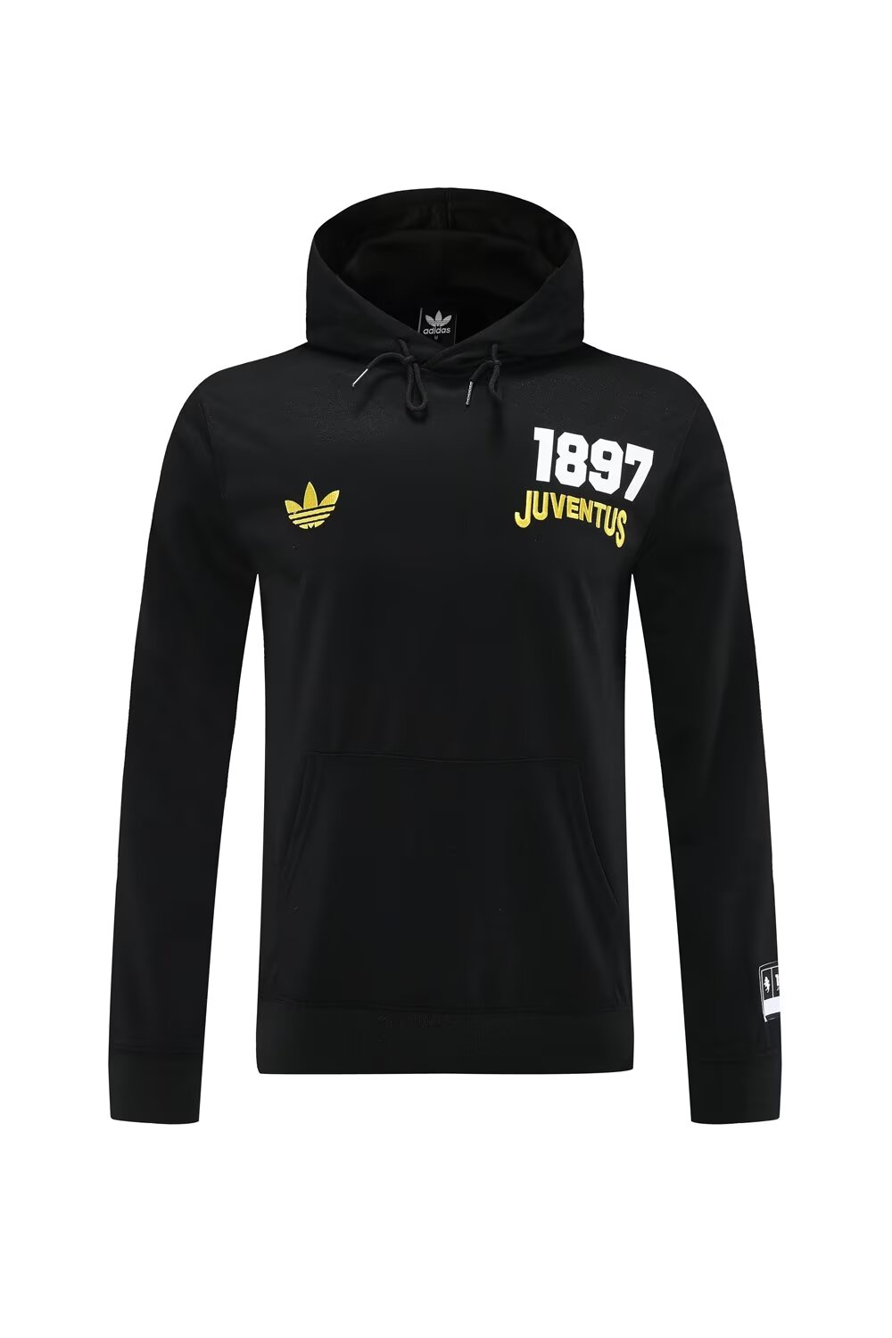 25/26 Juventus Black Sweatshirt Full Zipper Jacket+Long Pants