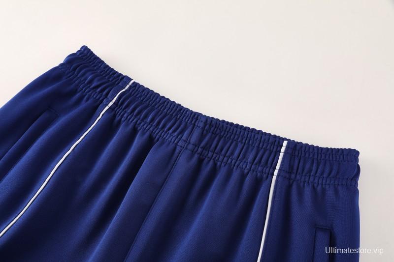 25/26 Arsenal FC Royal Blue Full zipper Jacket Tracksuit+ long pants