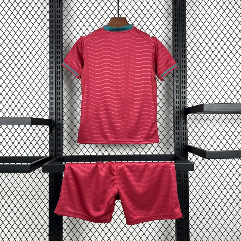 2026 Kids Portugal World Cup Home Kit