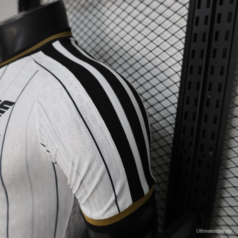 2026 Player Version Japan White with Black Pinstripes Jersey