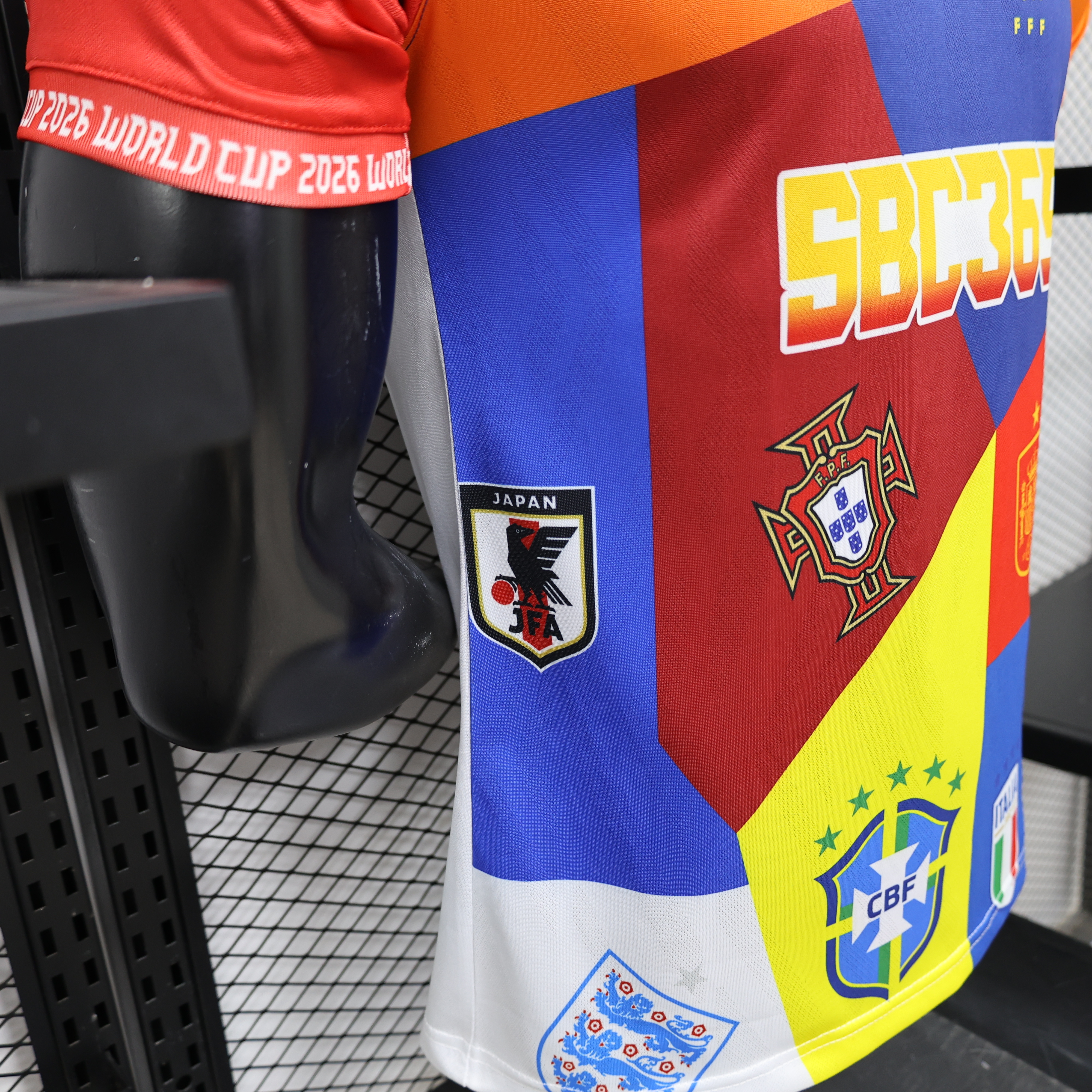 Player Version 2026 FIFA World Cup Multi-National Teams Colorblock Mashup Special Edition Jersey