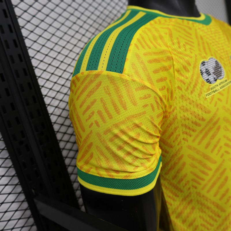 Player Version 26/27 South Africa Yellow & Green  Home Jersey (Adidas)