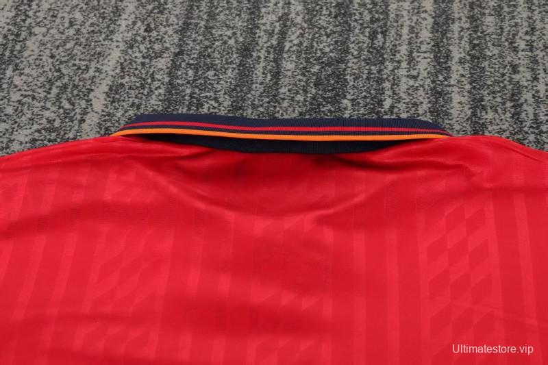 Retro Kids 1994 Spain Home Jersey