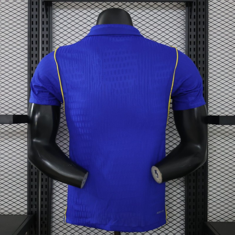 Player Version 26/27 Chelsea FC Royal Blue Polo Collar Home Jersey