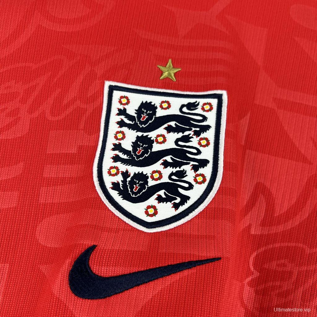 2026 Mens England World Cup Away Long Sleeve Jersey