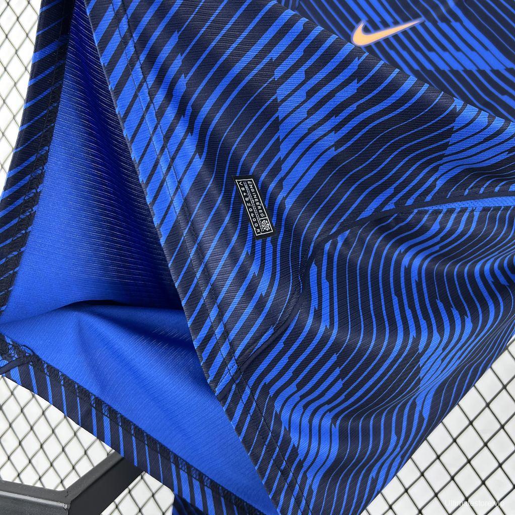 2026 Mens France World Cup Home Long Sleeve Jersey