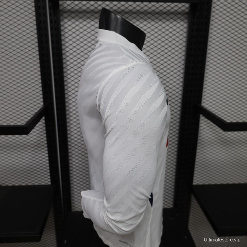 Player Version 26/27 Tottenham Hotspur Long Sleeve Home White Jersey