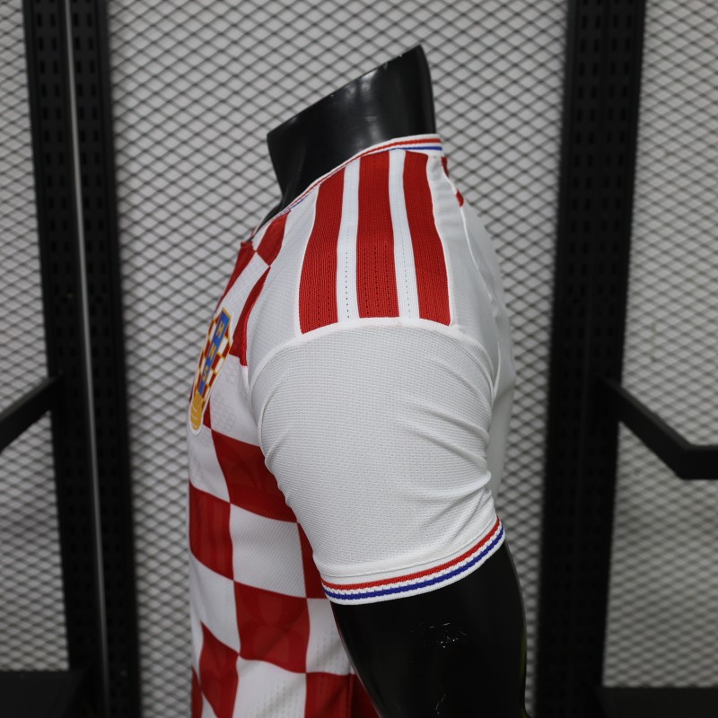 Player Version 26/27 Croatia Home Red White Jersey