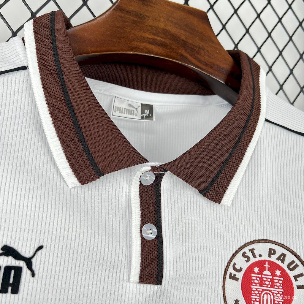 1999/00 Retro FC St. Pauli Home Long Sleeves Jersey