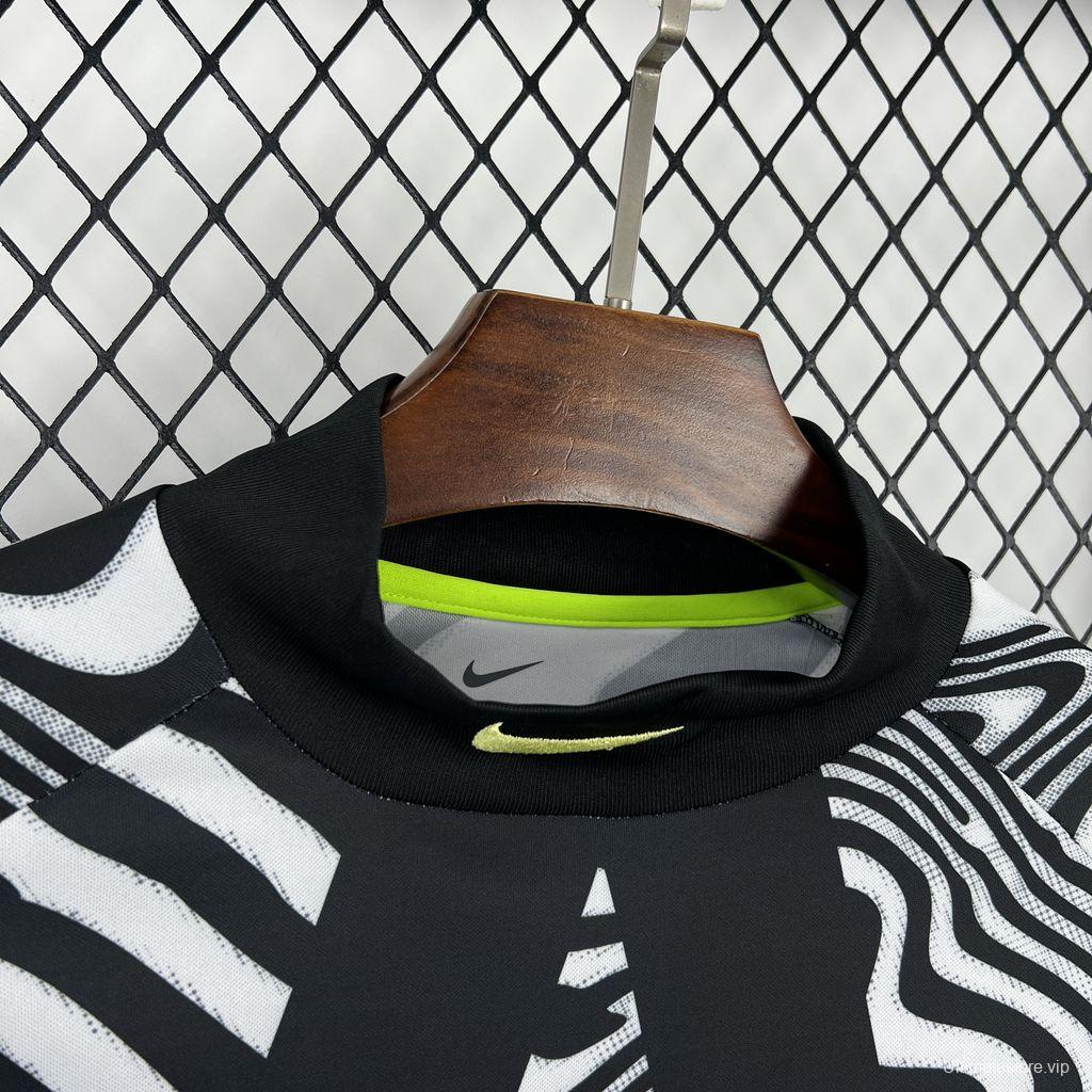 2026 Mens Brazil Hollywood Goalkeeper Long Sleeve Jersey