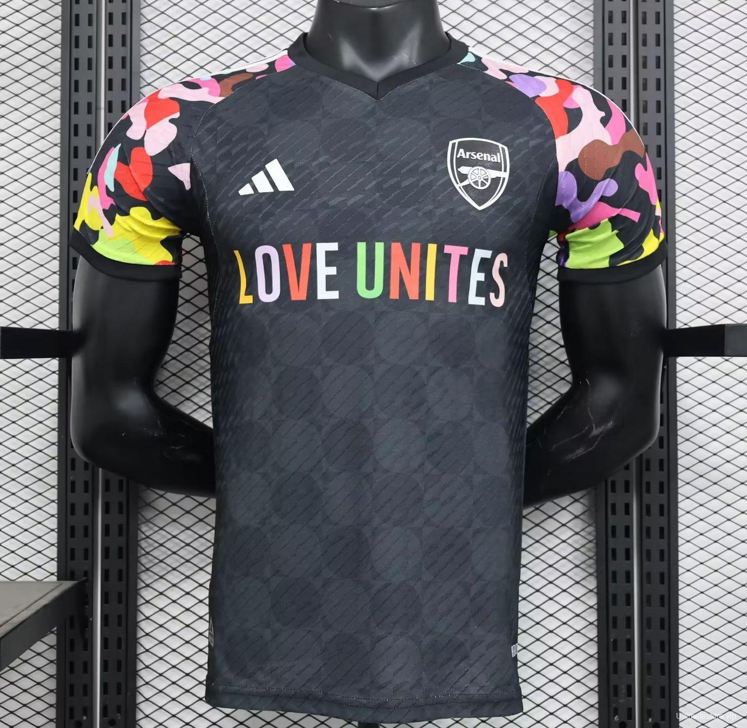 Player Version 23/24 Arsenal Love Unites Collection Jersey