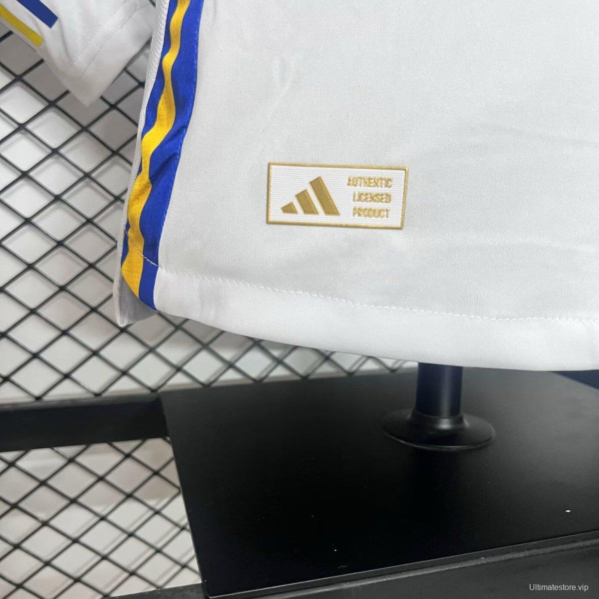 Player Version 24/25 Boca Juniors Away White Long Sleeve Jersey