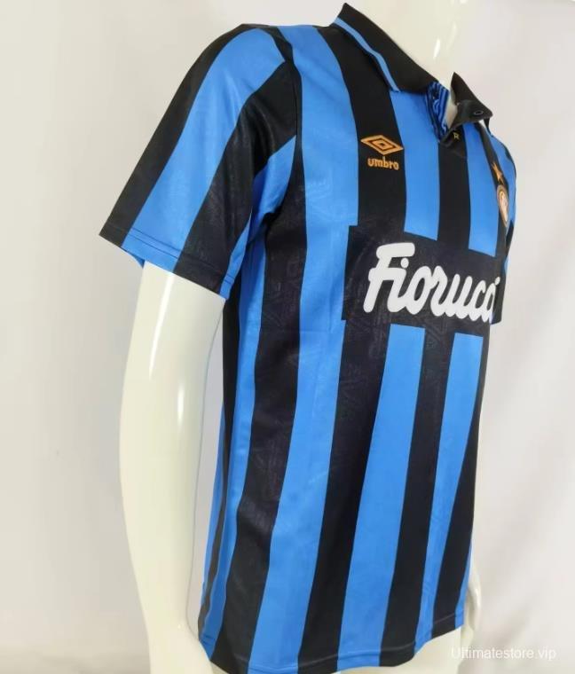 Retro 93/94 Inter Milan Home Jersey