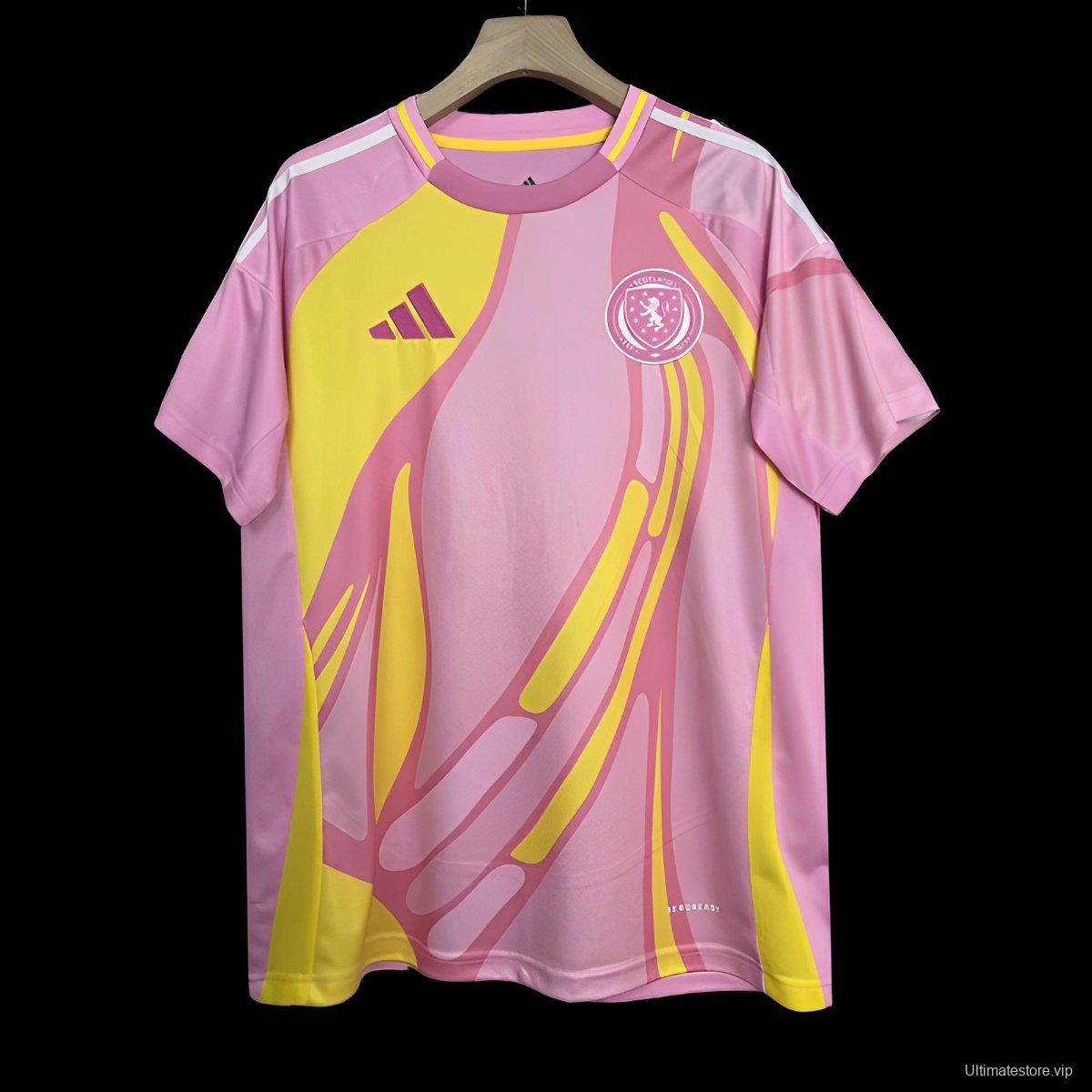 2025 Scotland Away Pink Jersey