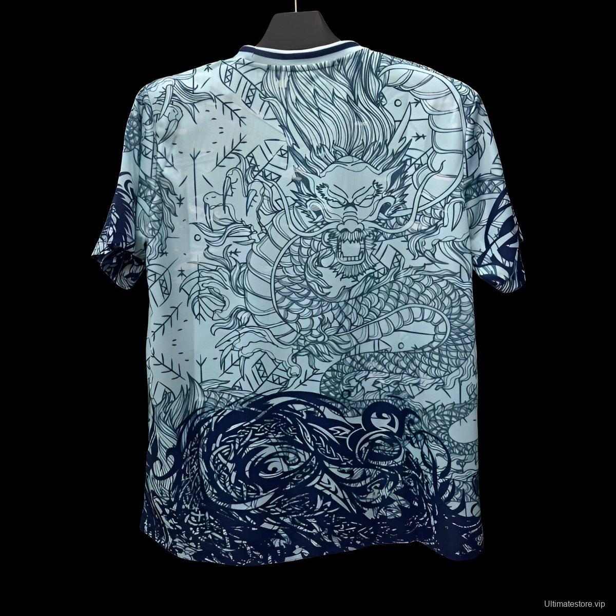 25/26 Barcelona Limited Edition Dragon Collection Jersey - Nike Asian-Inspired Art Series