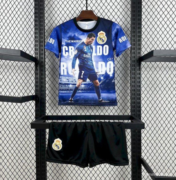 2025/26 Kids Cristiano Ronaldo Real Madrid Kit