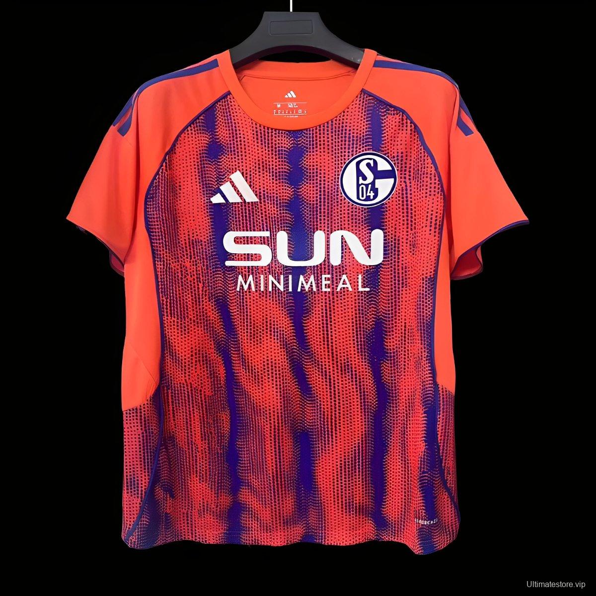 25/26 Schalke 04 Third Orange Jersey