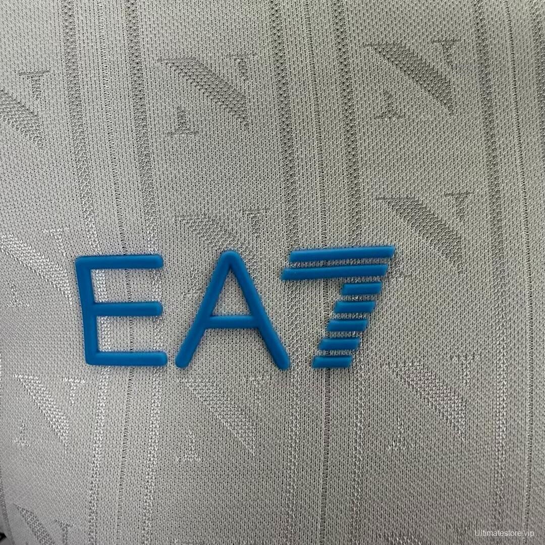 Player Version 25/26 SSC Napoli Champion Away White Jersey