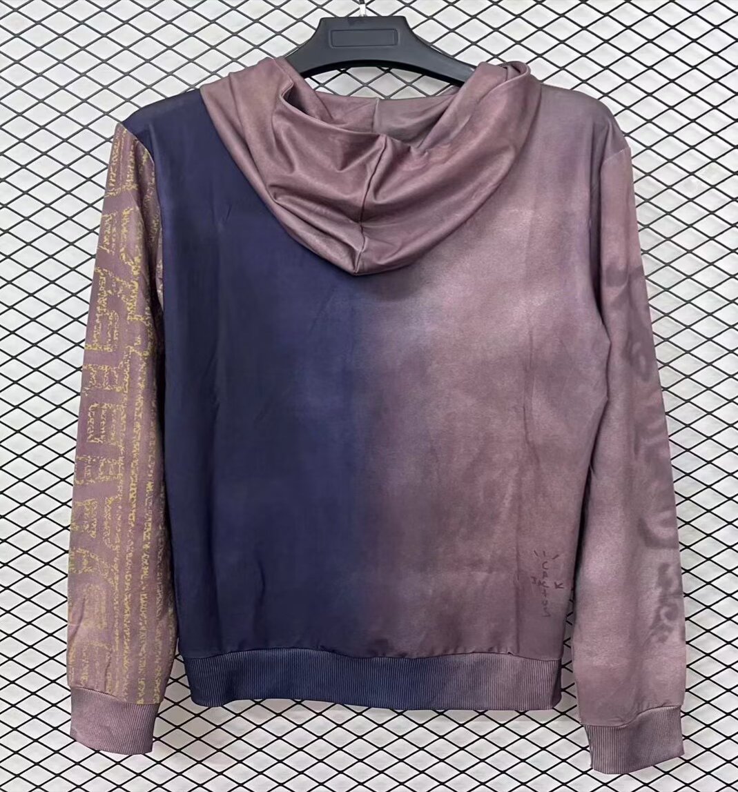 25/26 Travis Scott x Nike x FC Barcelona Split-Dye Crest Hoodie