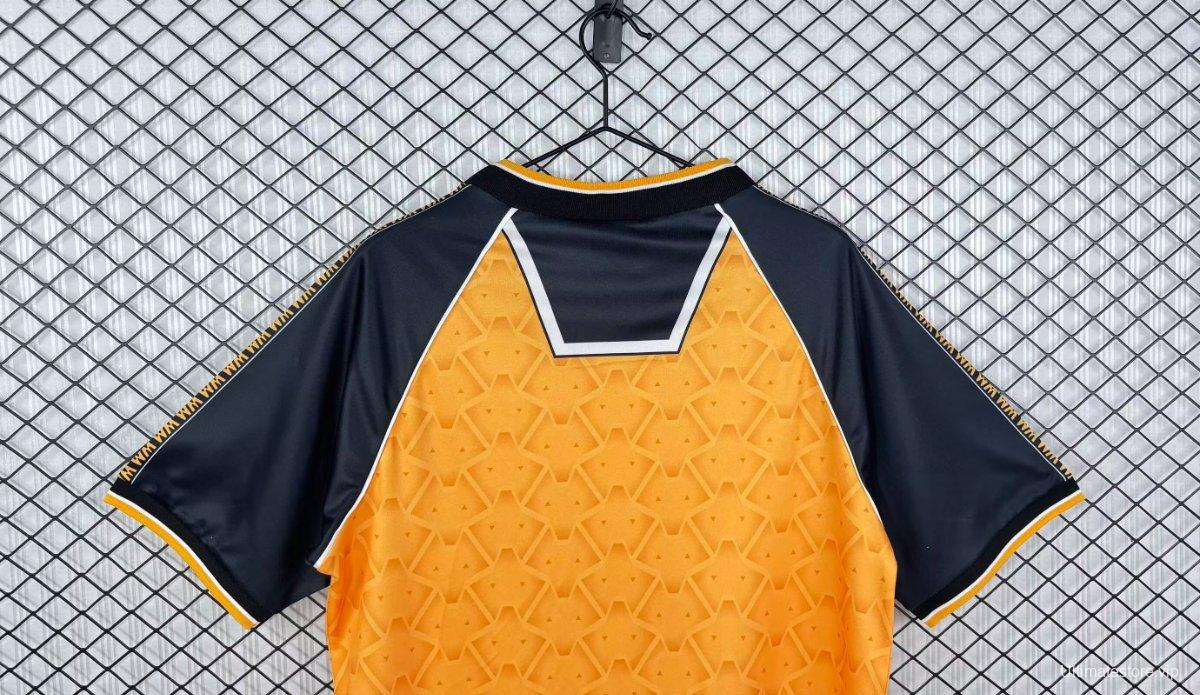 Retro 96/98 Wolverhampton Wanderers Home Jersey