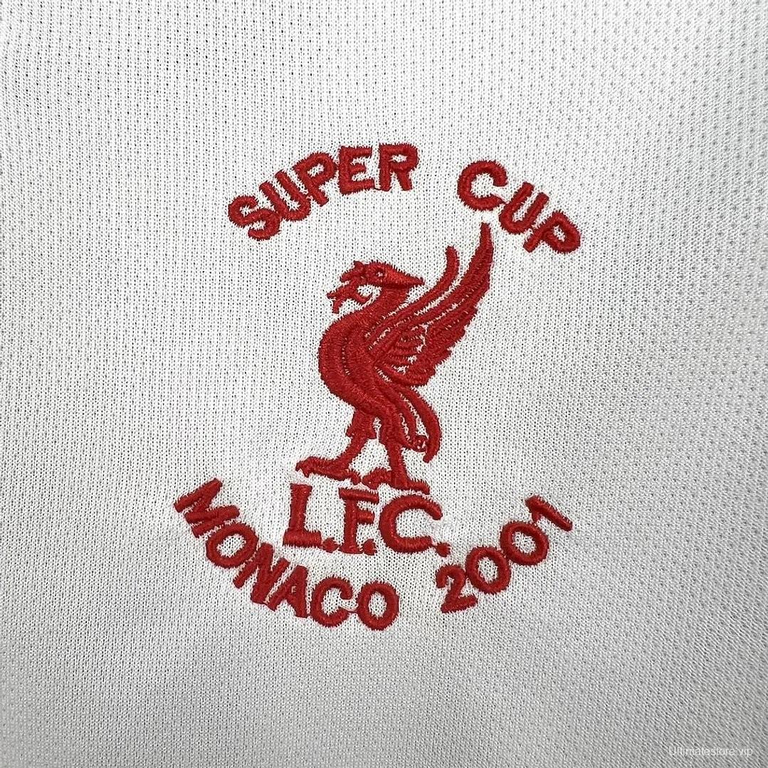 Retro 01/02 Liverpool Away Jersey