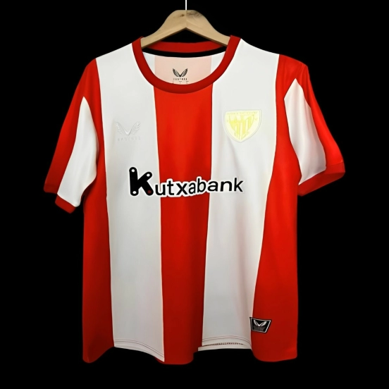 25/26 Athletic Club Bilbao Vintage Remake Home Jersey