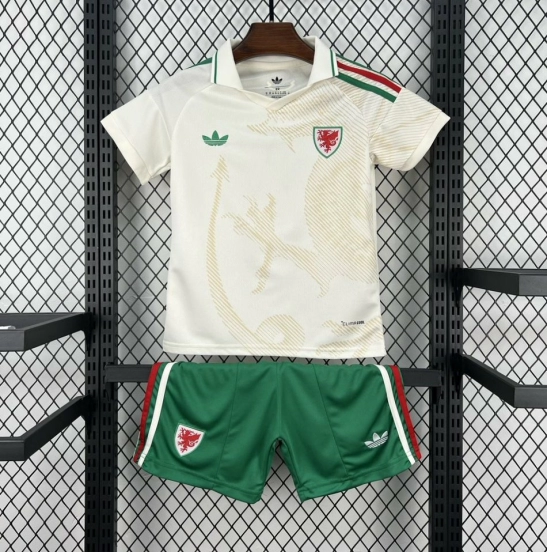 2026 Kids Wales Away Kit