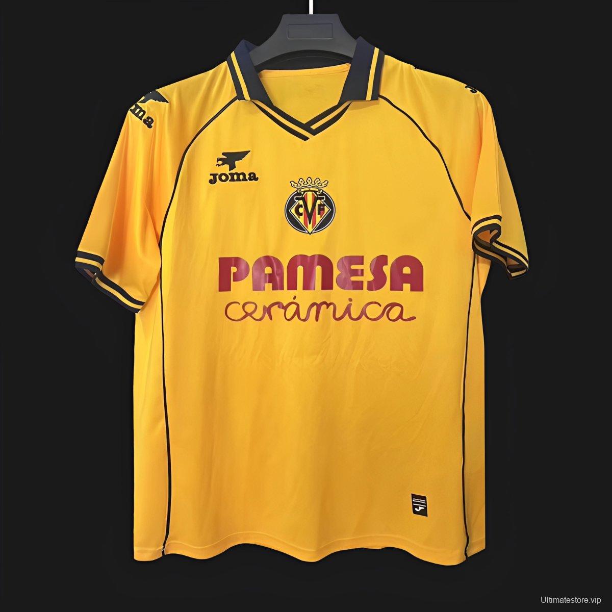 26/27 Villarreal Remake Vintage home Jersey