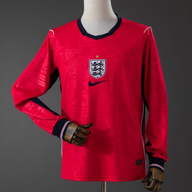 2026 England Away Long Sleeve Jersey