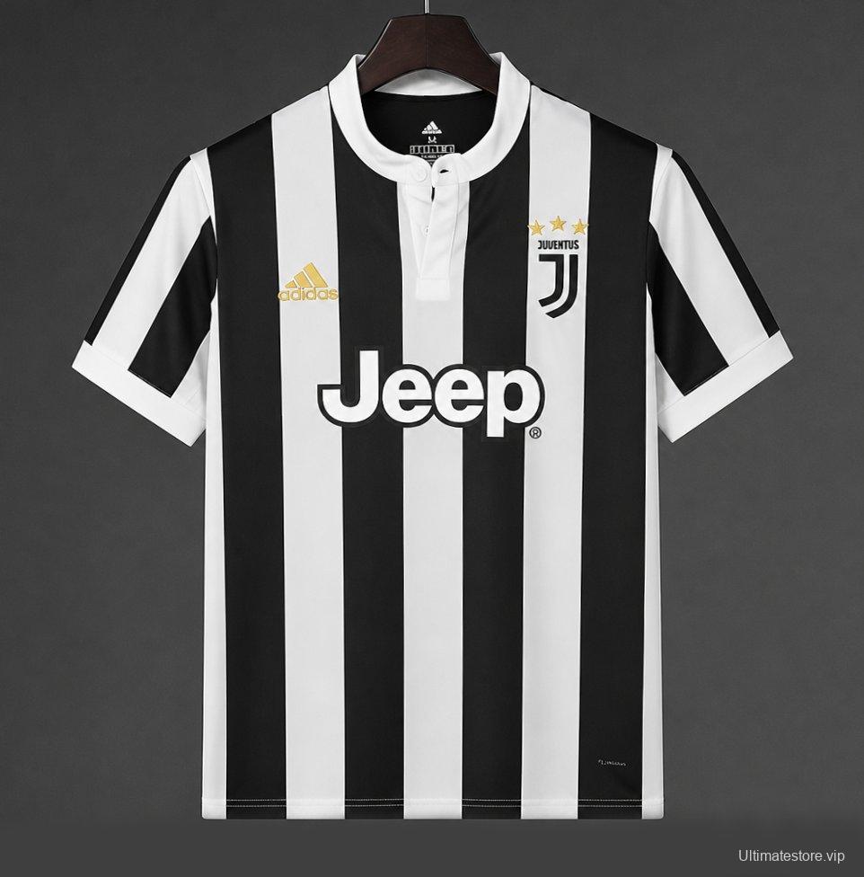 Retro 17/18 Juventus Home Jersey