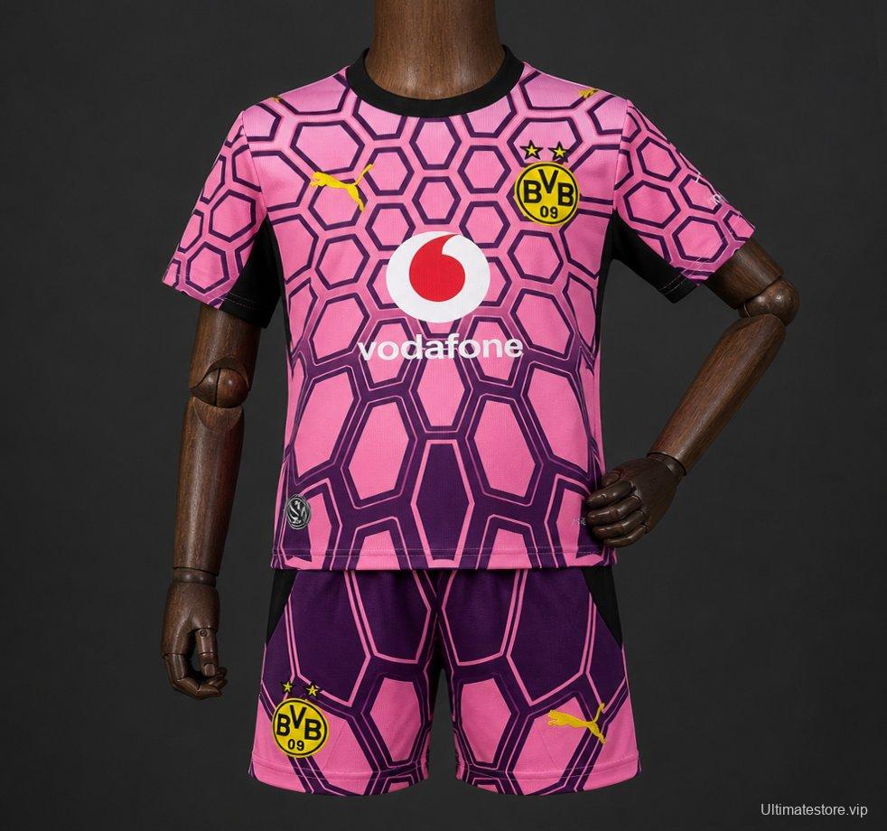 26/27 Borussia Dortmund Goalkeeper Pink Jersey